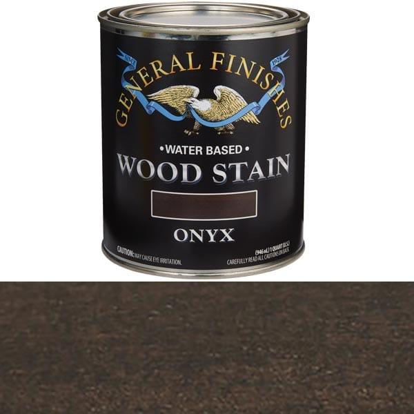 Wood Stain - Water Based - Color:Onyx - Size:1 Quart